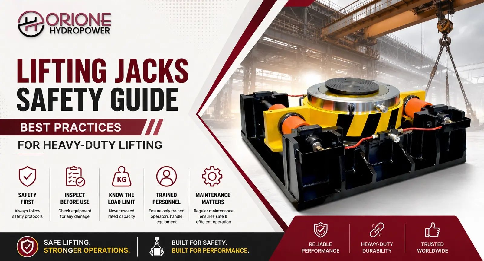 Lifting Jacks Safety Guide: Best Practices for Heavy-Duty Lifting
